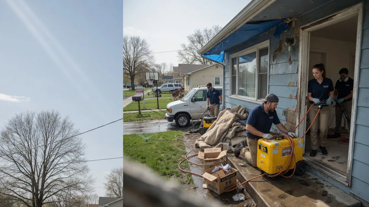 Basement Flood Cleanup in Montrose, CA near me